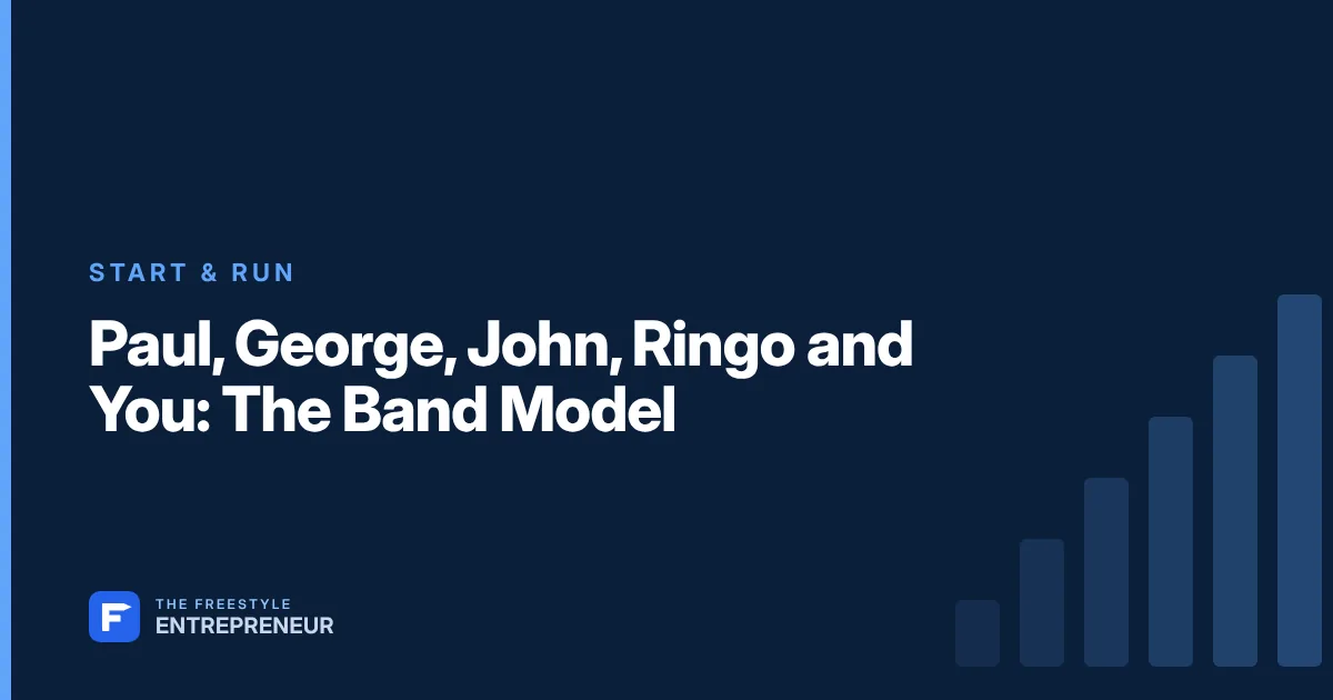 Paul, George, John, Ringo and You: The Band Model